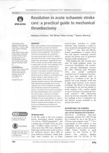 Thrombectomy Review